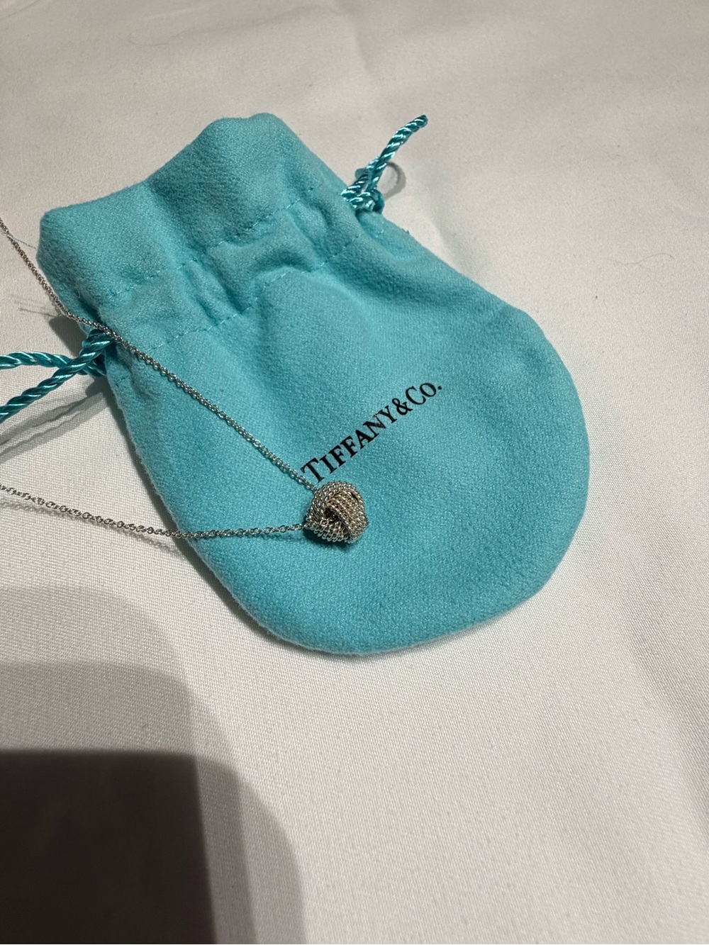 Vintage Tiffany & Co. Knot Pendant